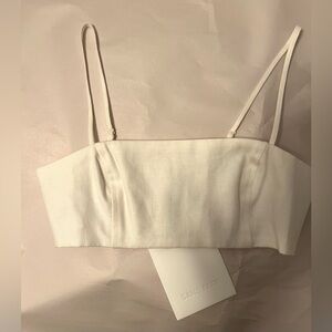 Sans Faff Bralette Top Linen S NWT